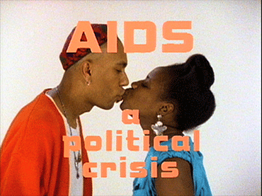 Gran Fury. Kissing Doesn’t Kill. Video, 1990. Courtesy of Electronic Arts Intermix (EAI), New York