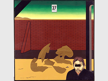 Equipo Crónica. Paredón II. Acrílico sobre lienzo, 1975