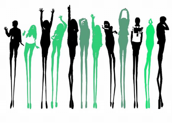 Los miembros de Equipo, “transfigurados” por Salvador Dalí