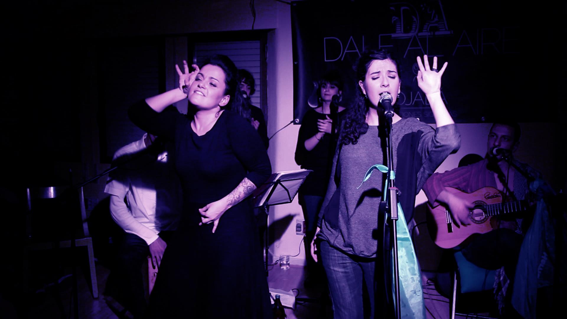 Actuación del grupo de música accesible Dale Al Aire