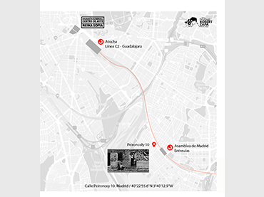Recorrido hasta Peironcely 10, Madrid