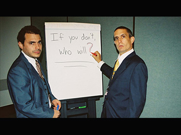 Sarah Price, Dan Ollman y Chris Smith. The Yes Men, 2004