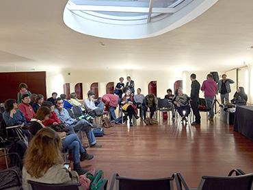 Vista del Edificio Nouvel, Sala de Protocolo, Museo Reina Sofía