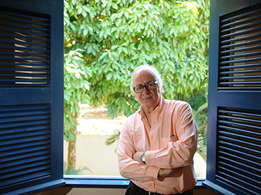 Fotografía del profesor Boaventura de Sousa Santos