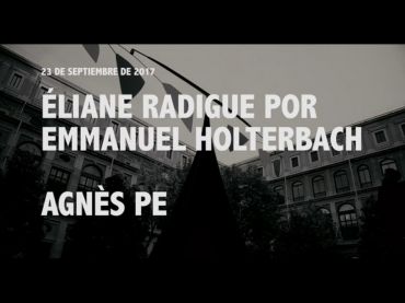 Archipiélago 2017. Éliane Radigue por Emmanuel Holterbach + Agnès Pe