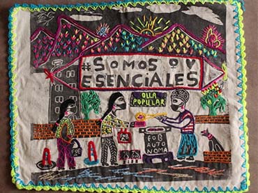 Cooperativa Gráfica La Voz de La Mujer, Somos esenciales, 2020
