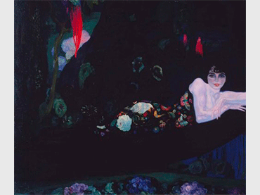 Anglada Camarasa, Sonia de Klamery (echada) (Sonia de Klamery [Lying]), 1913 (ca.)