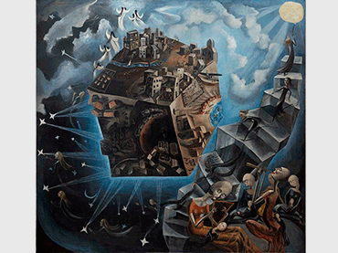 Ángeles Santos, Un mundo. Óleo sobre lienzo 1929. VEGAP Madrid 2012