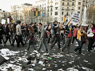 Fotografía de Manifestación en contra de los recortes en España, 2015