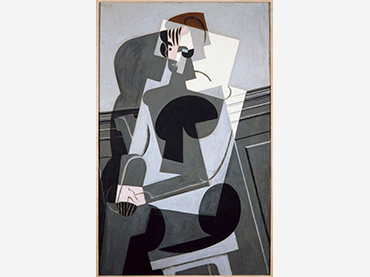 Juan Gris, Portrait de Madame Josette Gris [Portrait of Madame Josette Gris], 1916