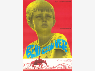 Cartel de Beni ecën vetë [Beni camina solo], 1975