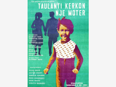 Cartel de Taulanti kërkon një motër [Taulant quiere una hermana], 1984