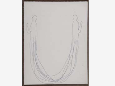 Pepe Espaliú. Sin título. Serie Diez últimos dibujos, 1993. Museo Reina Sofía  Pepe Espaliú. Sin título. Serie Diez últimos dibujos, 1993. Museo Reina Sofía