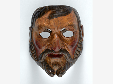 Máscara de morería. Moro Muza. Colección Fundación Eugenio Granell, Santiago de Compostela