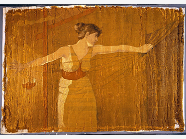 Dora Wheeler Keith, Penelope Unraveling Her Work at Night [Penélope deshaciendo su trabajo de noche, 1886], Metropolitan Museum of Art 
