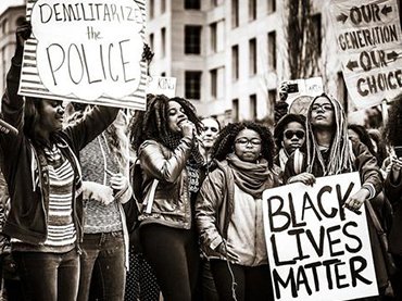 Manifestación de Black Lives Matter en Washington el 10 de noviembre de 2015. Fotografía: Johnny Silvercloud