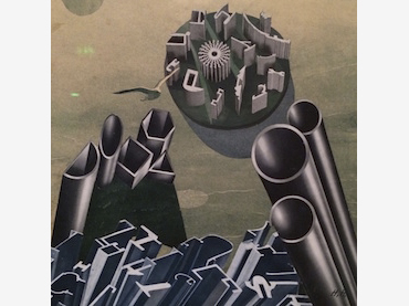 Hannah Höch. Friedenstaube. Fotomontaje, 1945