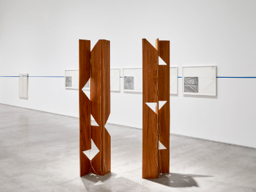 Vista de la exposición Un acto de ver que se despliega. Colección Susana y Ricardo Steinbruch, 2022