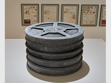 Vista de la exposición Disonata. Arte en sonido hasta 1980, 2020 Vista de la exposición Disonata. Arte en sonido hasta 1980, 2020