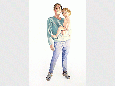 Cristina Llanos. Cristina y Telmo, 2014. Serie 