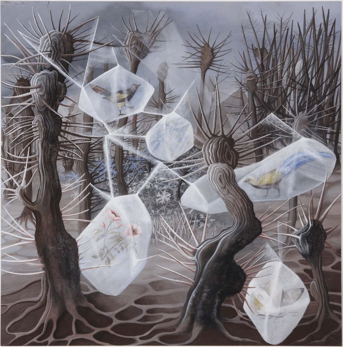 Remedios Varo. Alegoría del invierno, 1948