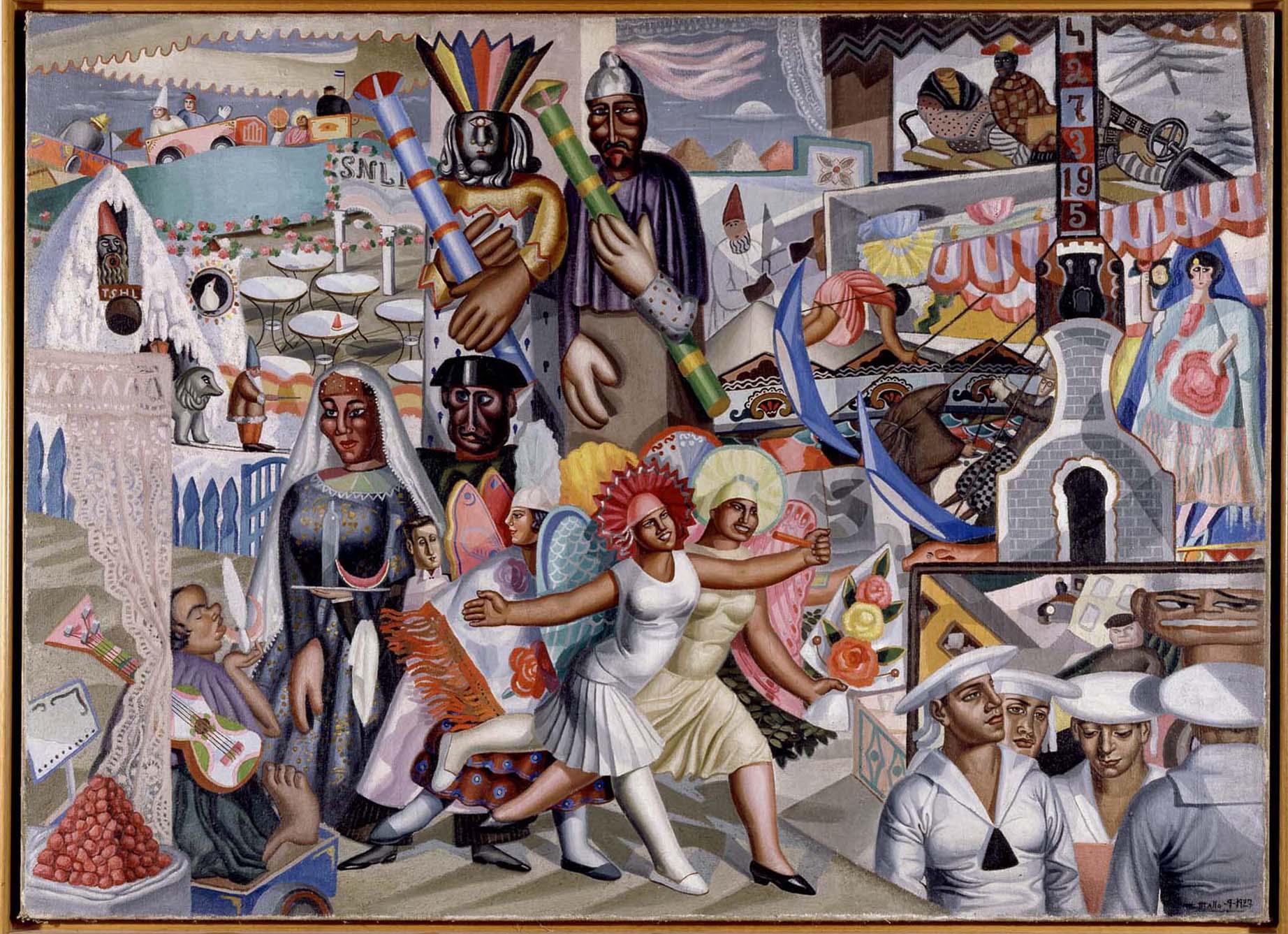 Maruja Mallo, Verbena, 1927