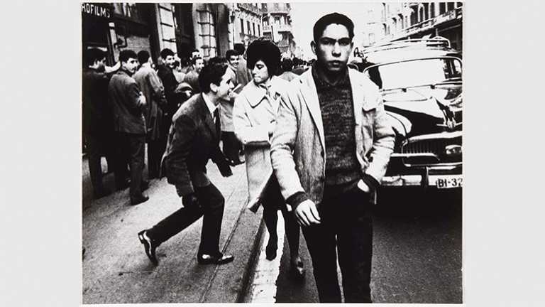 Xavier Miserachs, Vía Layetana, Barcelona, 1962