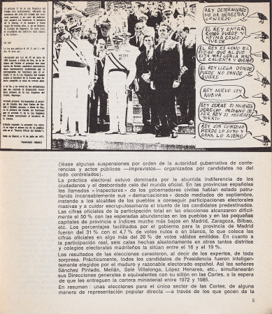 Cuadernos de Ruedo Ibérico, París: Éditions Ruedo Ibérico, 1965-1979, n.º 33-35, p.5. Fondos del Centro de Documentación del Museo Nacional Centro de Arte Reina Sofía (REVIIA 206)