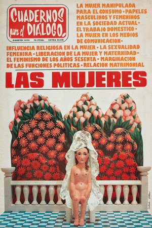 Notebooks for Dialogue, No. extra XLVIII. Cover image: Isabel Villar. Madrid: Edicusa, August 1975. Library and Documentation Centre. MNCARS, Madrid