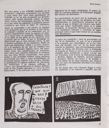 Cuadernos de Ruedo Ibérico, París: Éditions Ruedo Ibérico, 1965-1979, n.º 16, p. 50. Fondos del Centro de Documentación del Museo Nacional Centro de Arte Reina Sofía (REVIIA 206)