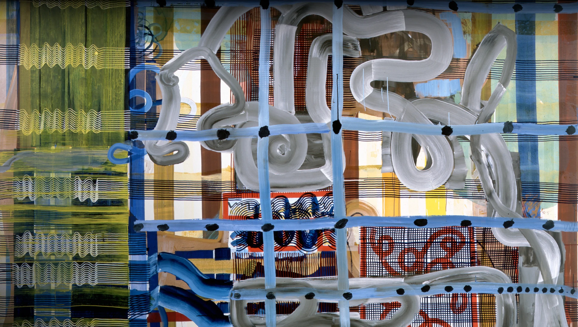 Juan Uslé; Manthis, 1998-1999. Colección Museo Helga de Alvear, Cáceres  © Juan Uslé, VEGAP, Madrid, 2025