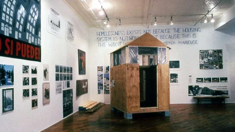 Exhibition view. If You Lived Here…, Dia Art Foundation (New York, 1989)