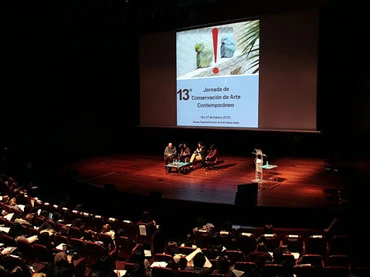 Imágenes de la 13ª Jornada de Conservación de Arte Contemporáneo