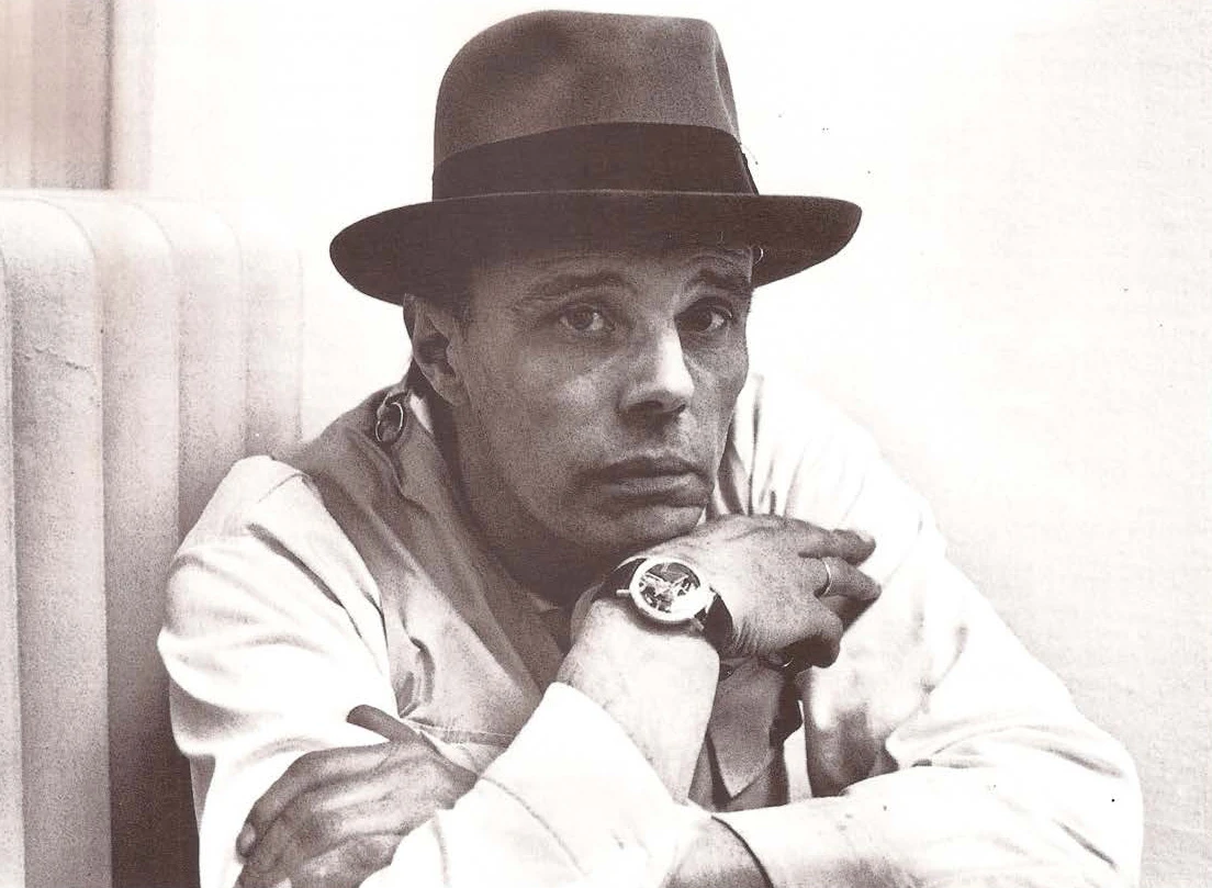 Joseph Beuys en la Kunstalle de Berna, 1969