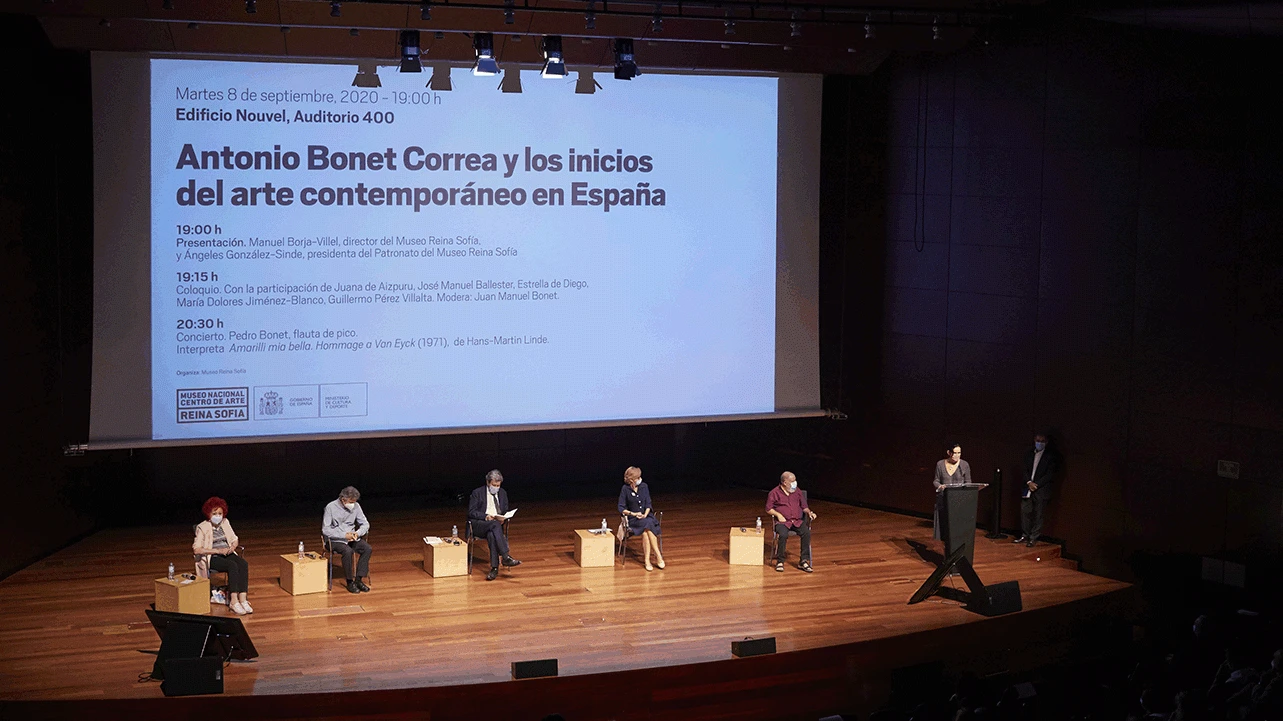 Antonio Bonet Correa y los inicios del arte contemporáneo en España. Museo Reina Sofía, 8 de septiembre, 2020