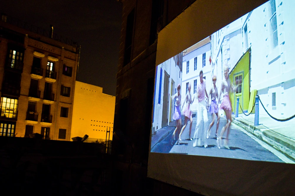 David Escalera, Clausura de la 8ª Muestra de Cine de Lavapiés, 2011, fotografía 