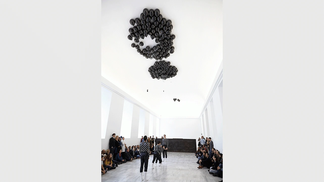 Estreno de Equal Elevations de la compañía La Veronal en el Museo Reina Sofía el Día Internacional de la Danza 2016. Fotografía: Joaquín Cortés/Román Lores © Museo Reina Sofía