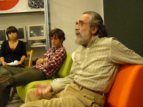 Encuentro del Equipo con Isidoro Valcárcel Medina. Museo Reina Sofía, 2009.