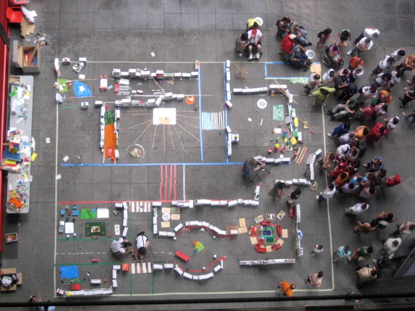 Instalación en la Plaza Nouvel
