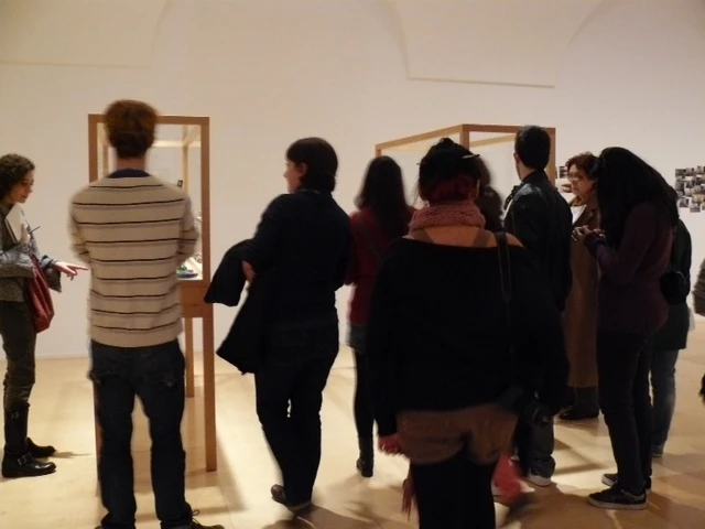Los jóvenes del Equipo en la sesión de formación como educadores para el taller Feldmannia