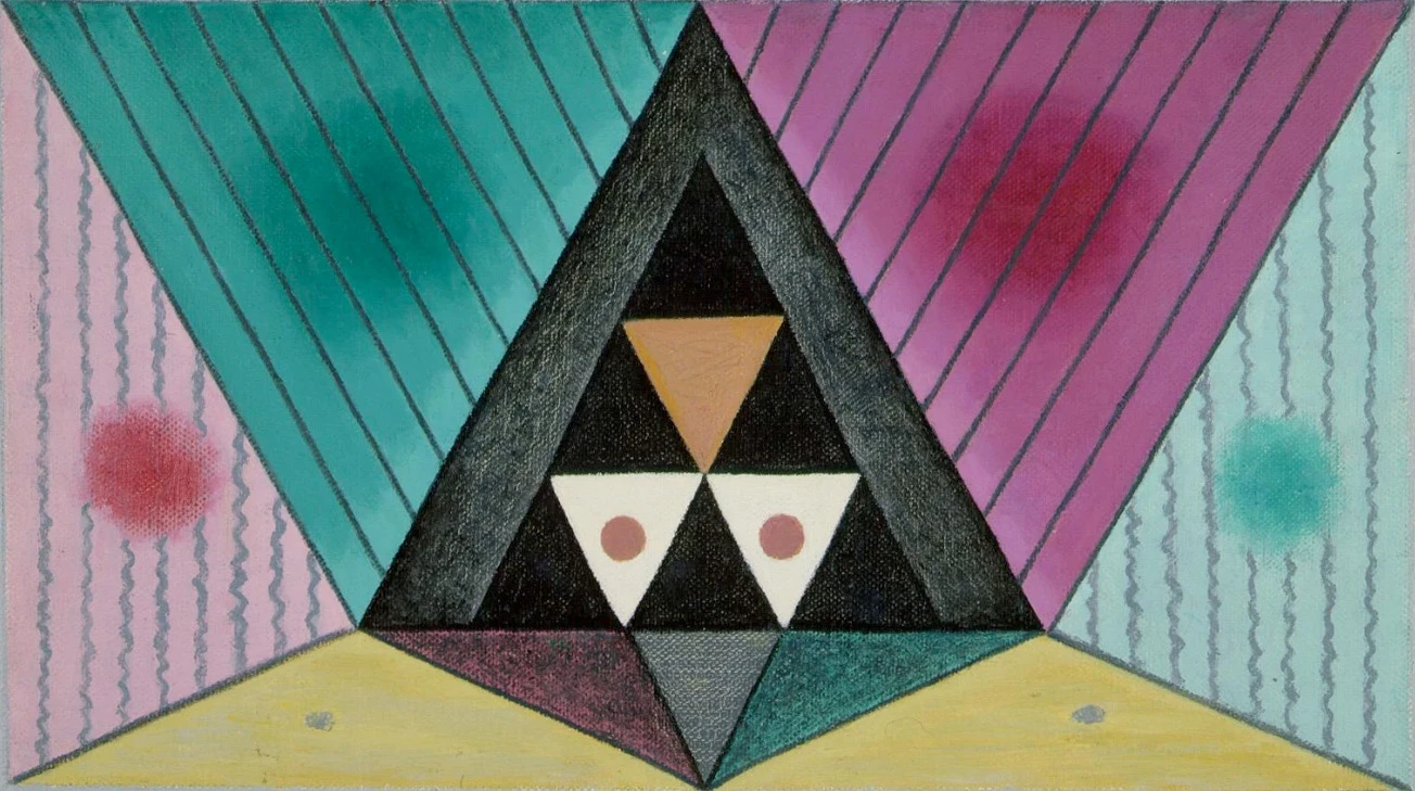 Maruja Mallo, Máscara tres-veinte, 1975-1978. Museo Reina Sofía