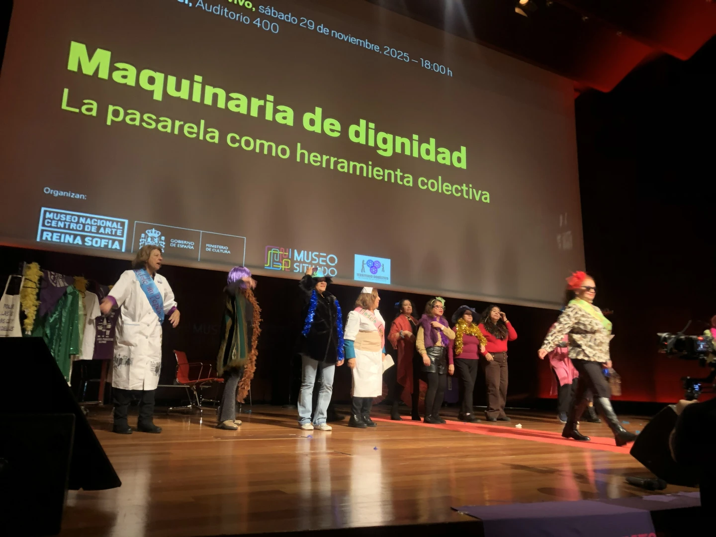Maquinaria de dignidad. La pasarela como herramienta colectiva, Museo Reina Sofía, 29 de noviembre, 2025
