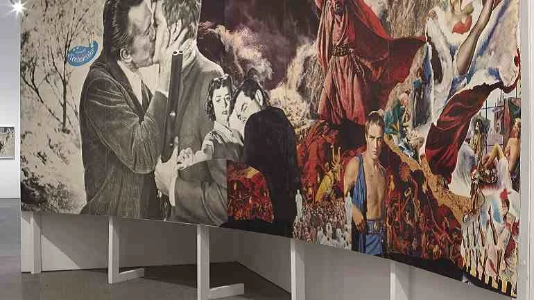 Vista de sala de la exposición Richard Hamilton 