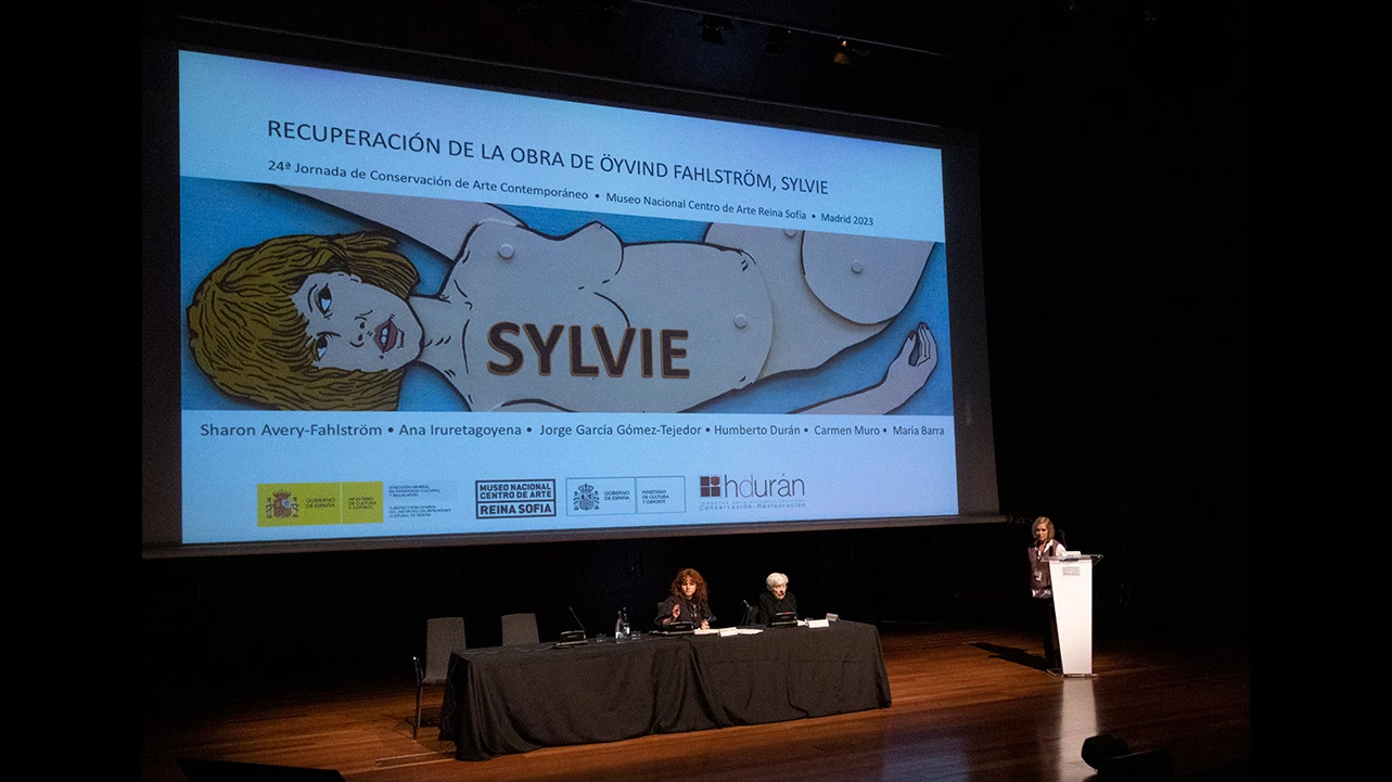 Presentación de Sharon Avery-Fahlström y Ana Iruretagoyena: La restauración de Sylvie, una de las obras icónicas de Öyvind Fahlström