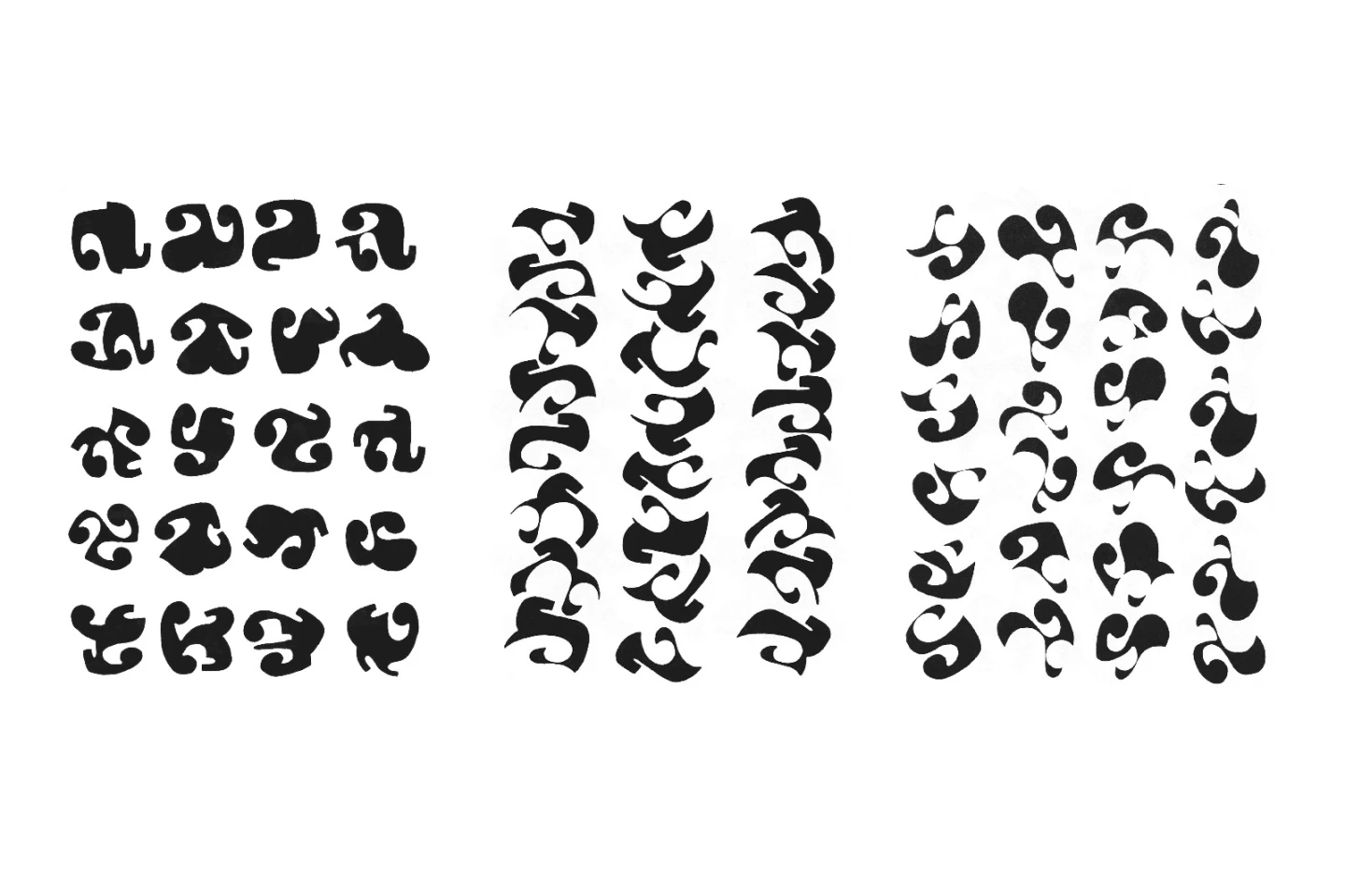 Clemente Padín, Signografía I, 1968