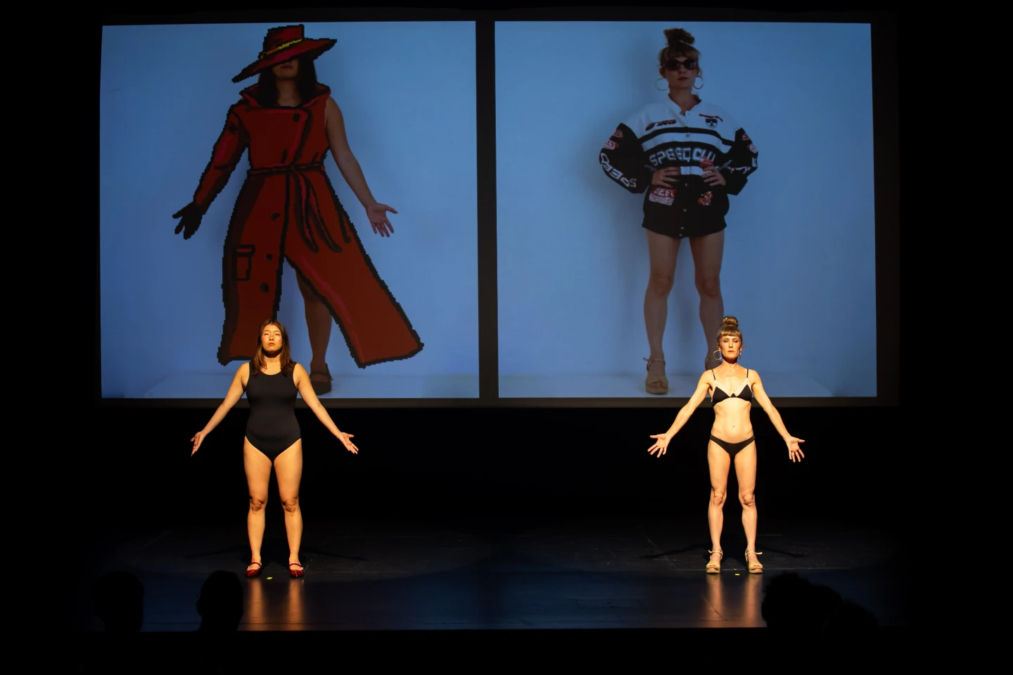 Am I not a woman? Performance de Quan Zhou y Verónica Ruth Frías