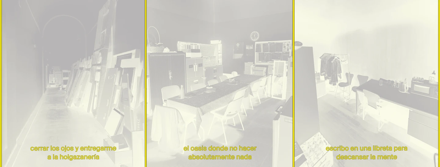 Sergi Casero, Espacios de trabajo y descanso del Museo Reina Sofía, 2025