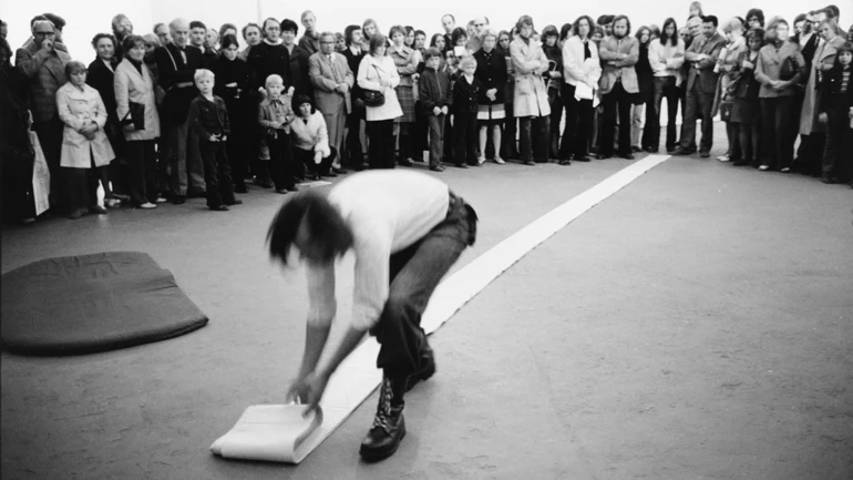Franz Erhard Walther en documenta 5 (1972)