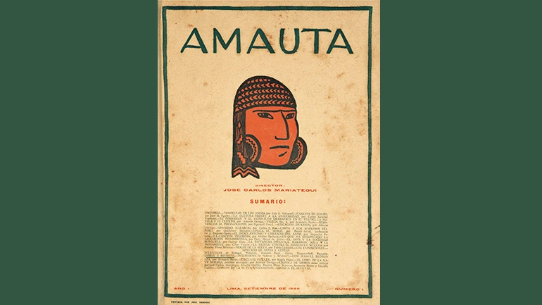 Amauta, año 1, número 1. Revista. Septiembre de 1926. Archivo José Carlos Mariátegui, Lima