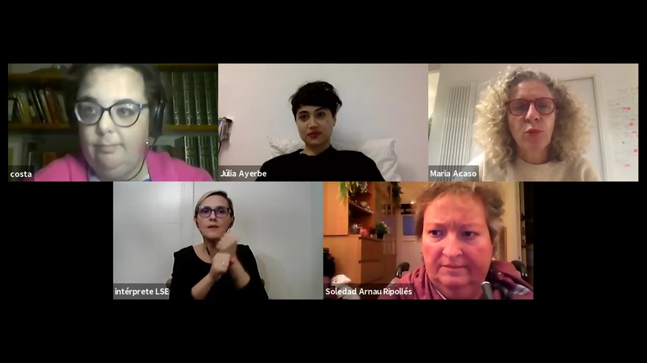 La anatomía no es destino. Metodologías, prácticas y poéticas desde la diversidad funcional, 2020